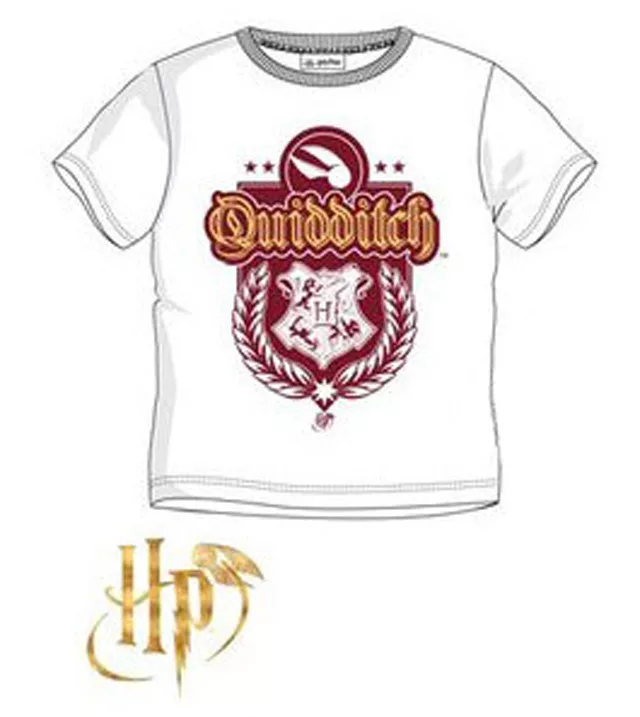 Tričko s krátkym rukávom HARRY POTTER biele - 6r.