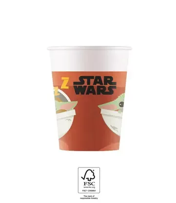 Papierový pohár 200ml STAR WARS