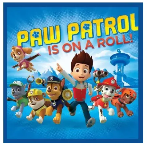 Uterák 30x30 PAW PATROL partia - magický