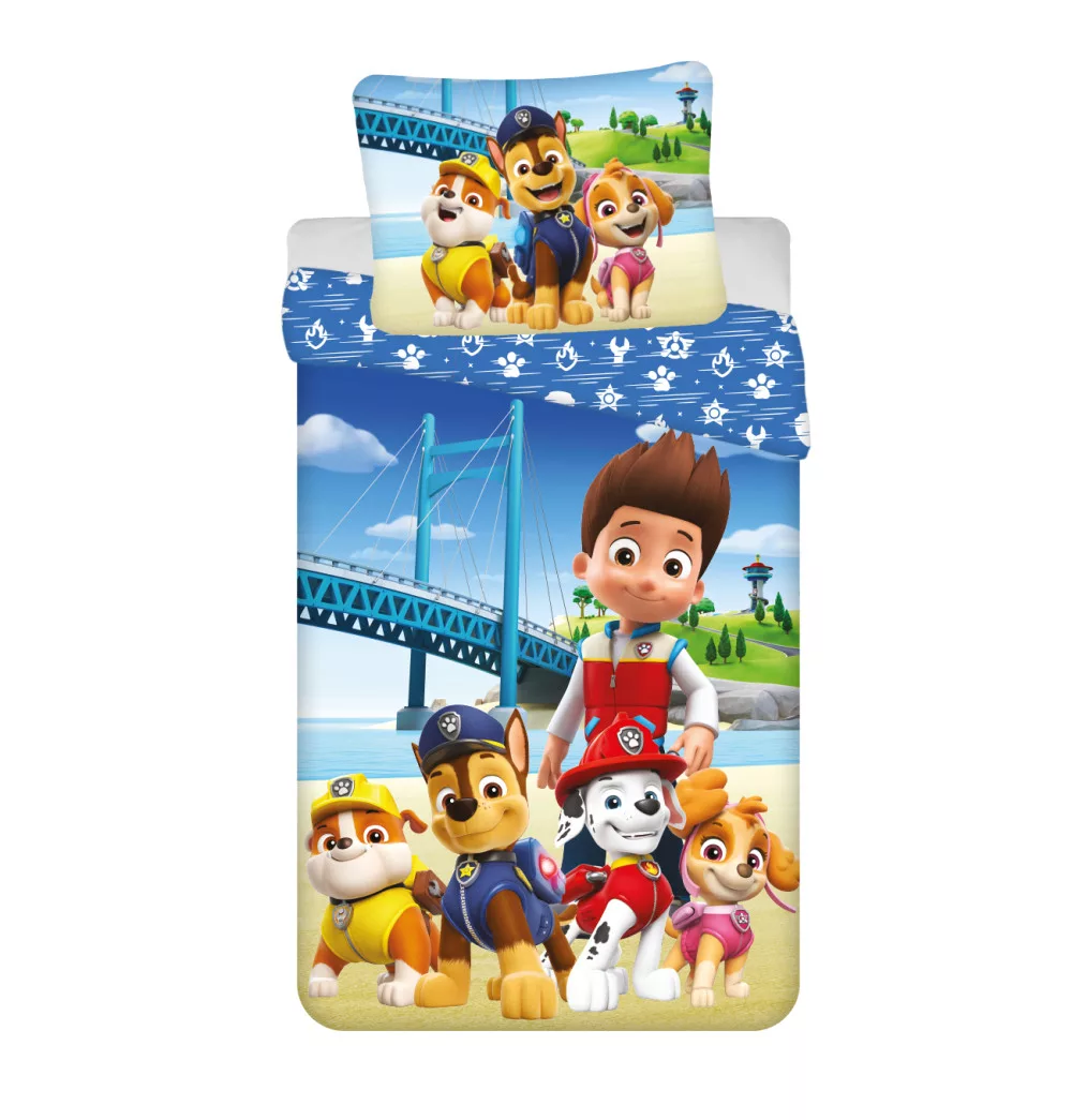 Obliečky 140x200 PAW PATROL pri vode