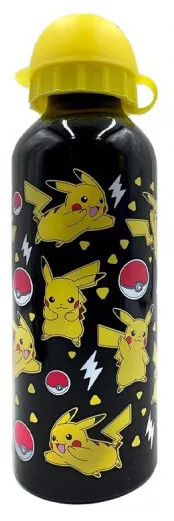 Hliníková fľaša POKÉMON čierna (500ml)
