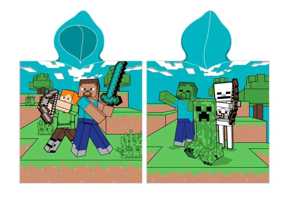 Pončo 50x115 MINECRAFT