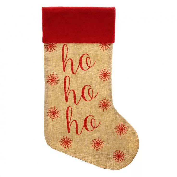 Vianočná ponožka HO HO HO