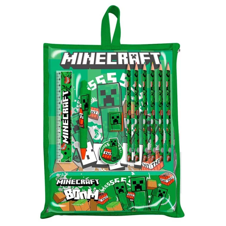Set na písanie v taške MINECRAFT