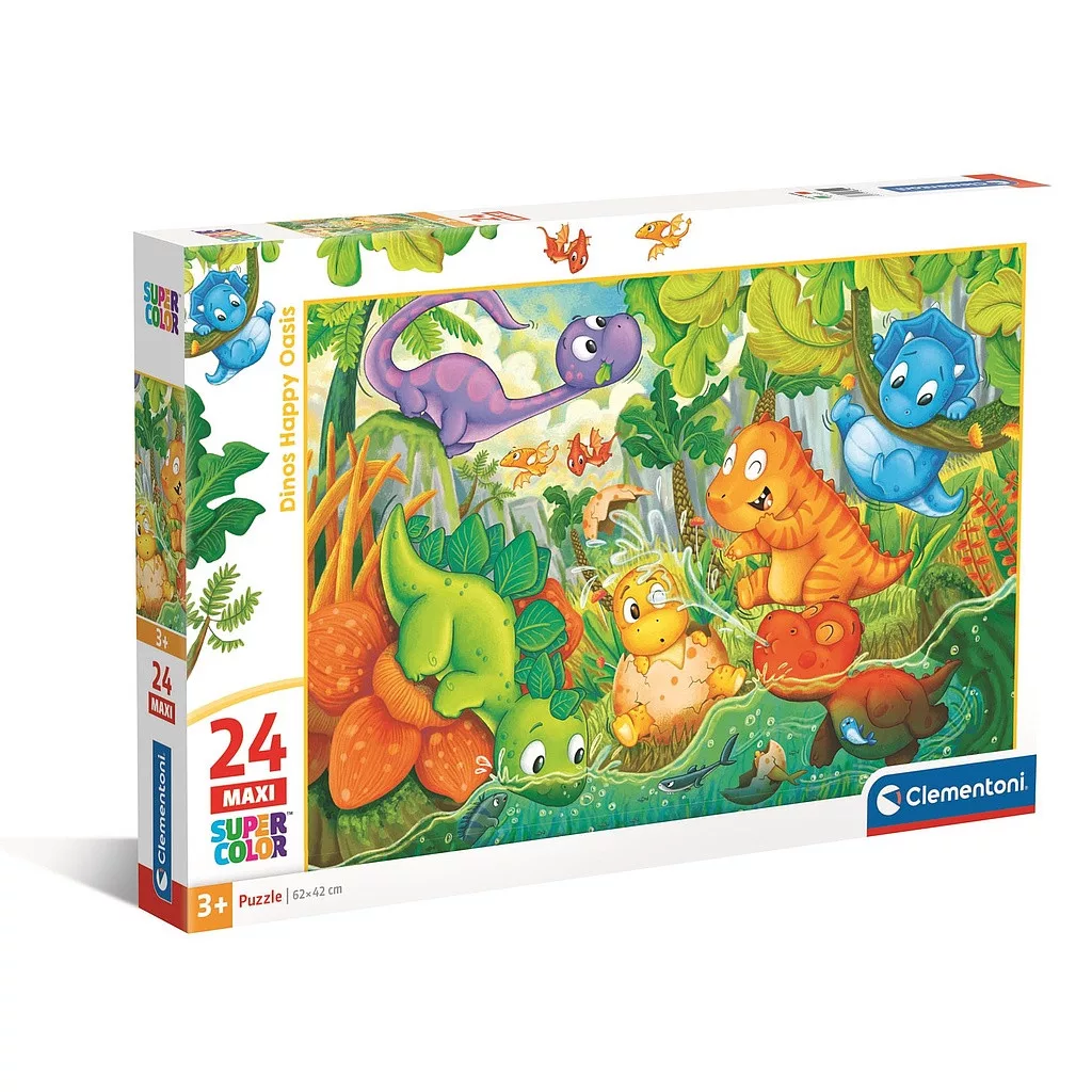 Puzzle 24 dielikov DINOSAURUS oasis