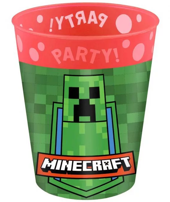 Plastový pohár MINECRAFT 4ks
