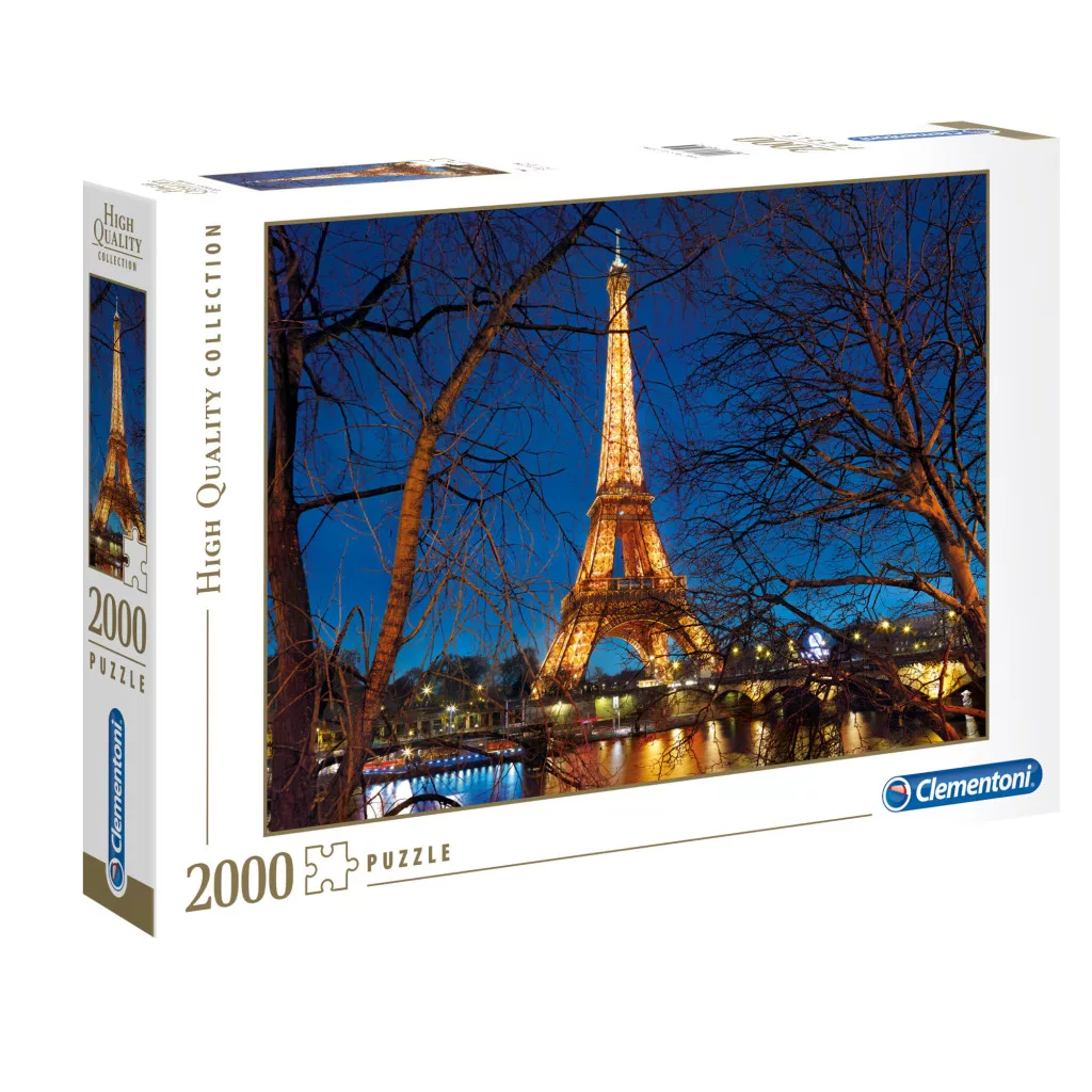 Puzzle 2000 dielikov PARÍŽ Eiffelovka