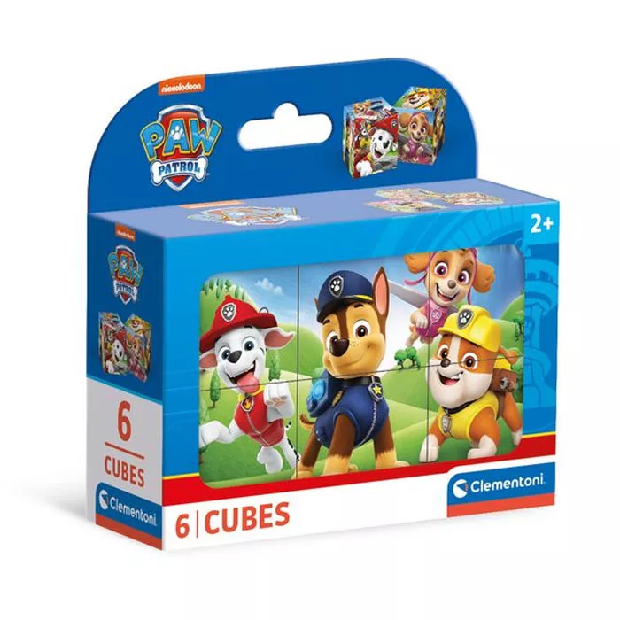Rozprávkové kocky 6ks PAW PATROL