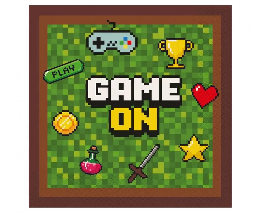 Servítky (20ks) GAME ON