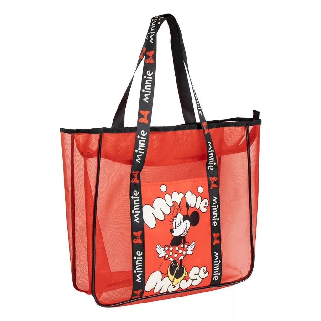Plážová taška MINNIE priehľadná