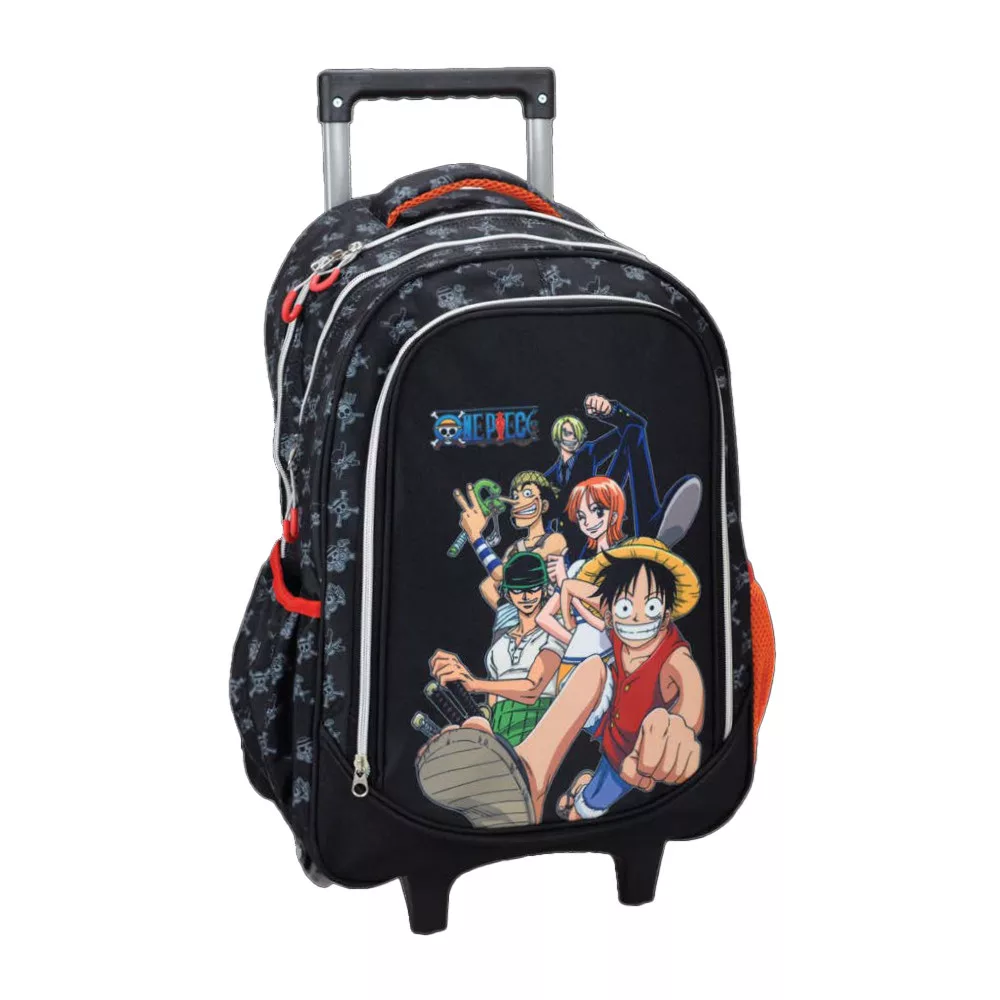 Školská taška na ťahanie ONE PIECE 46cm