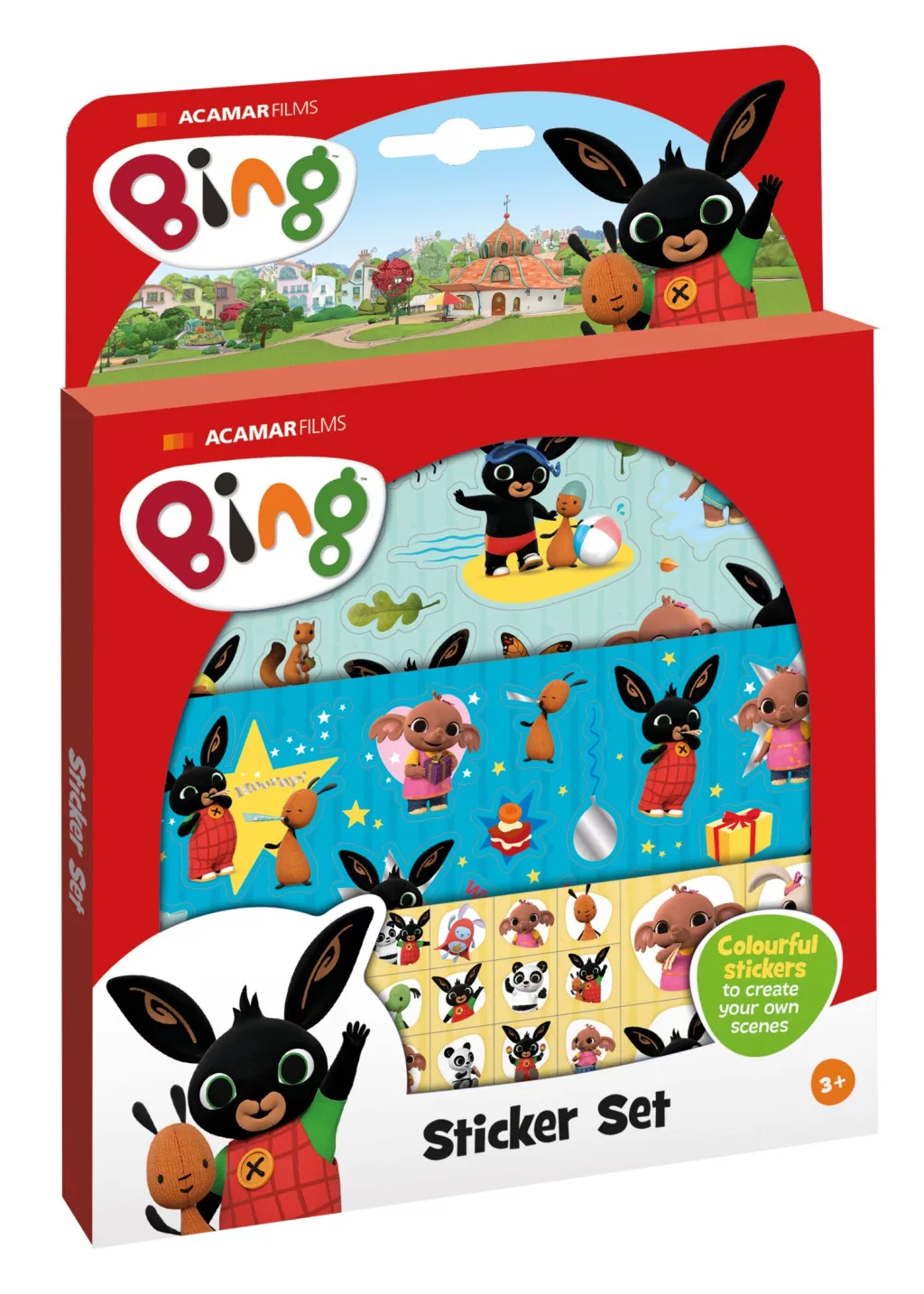 Set nálepiek BING
