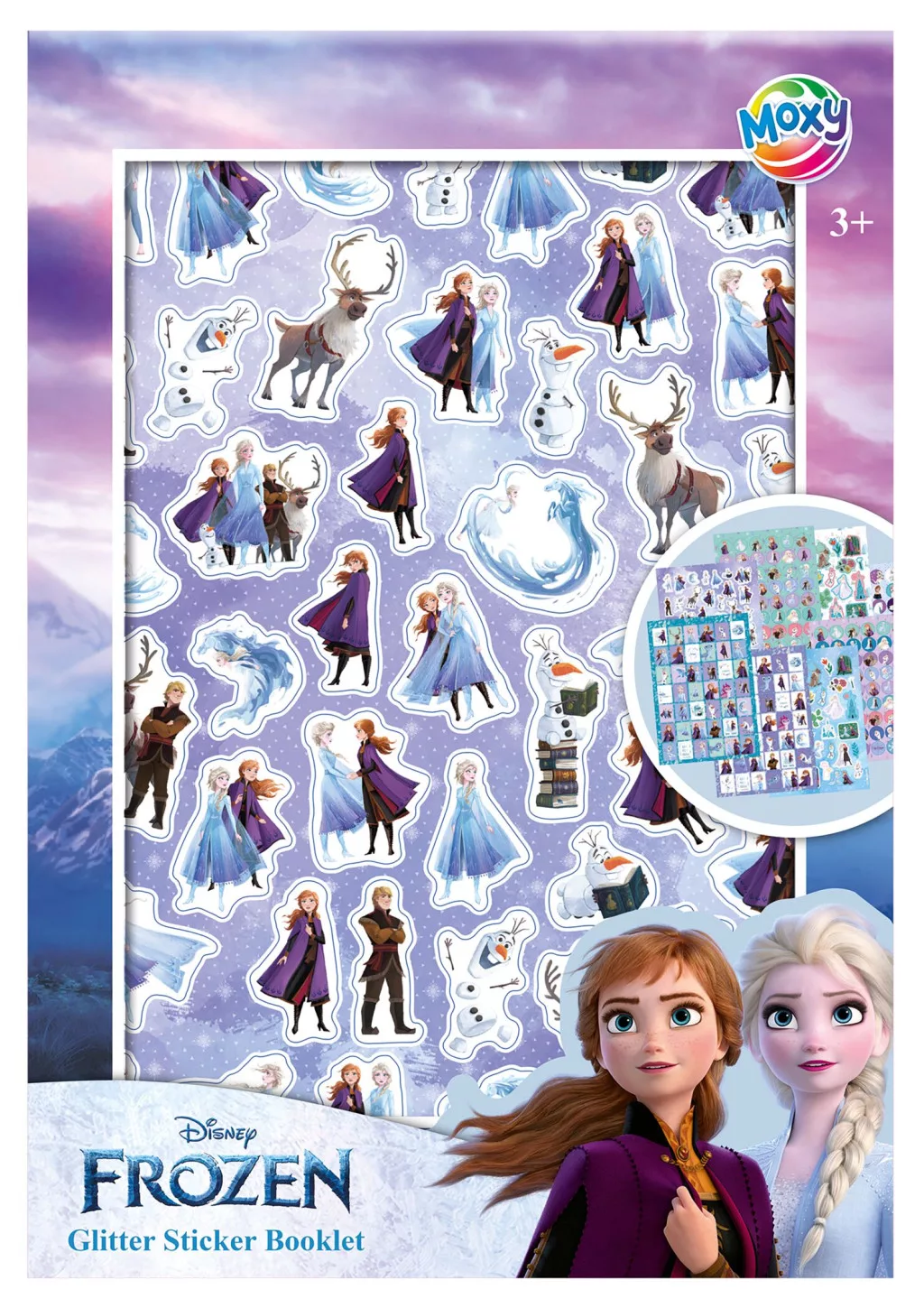 Set trblietavých nálepiek FROZEN