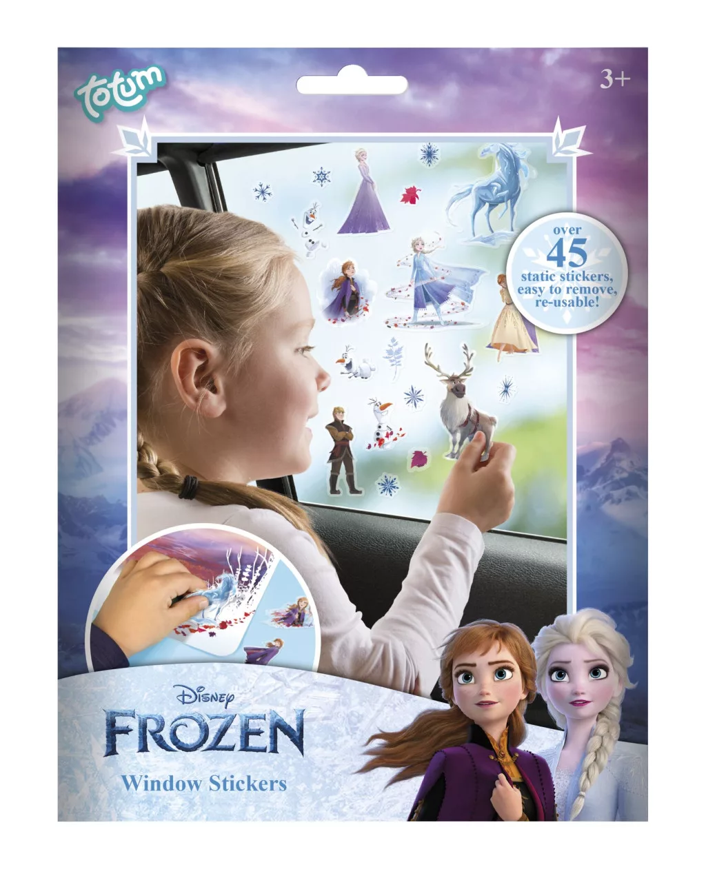 Nálepky na okno FROZEN