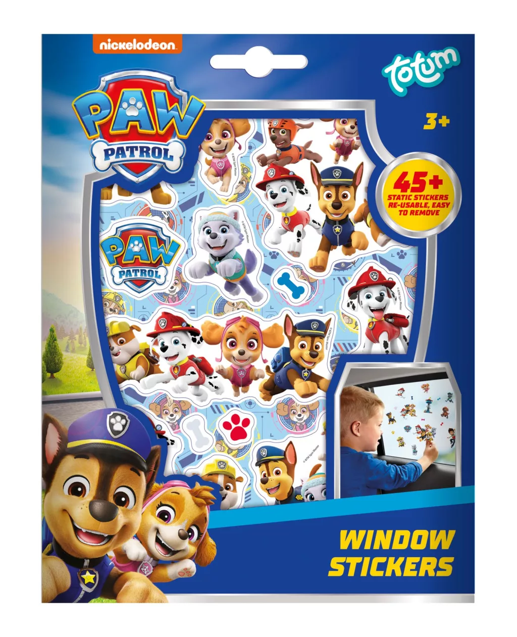 Nálepky na okno PAW PATROL