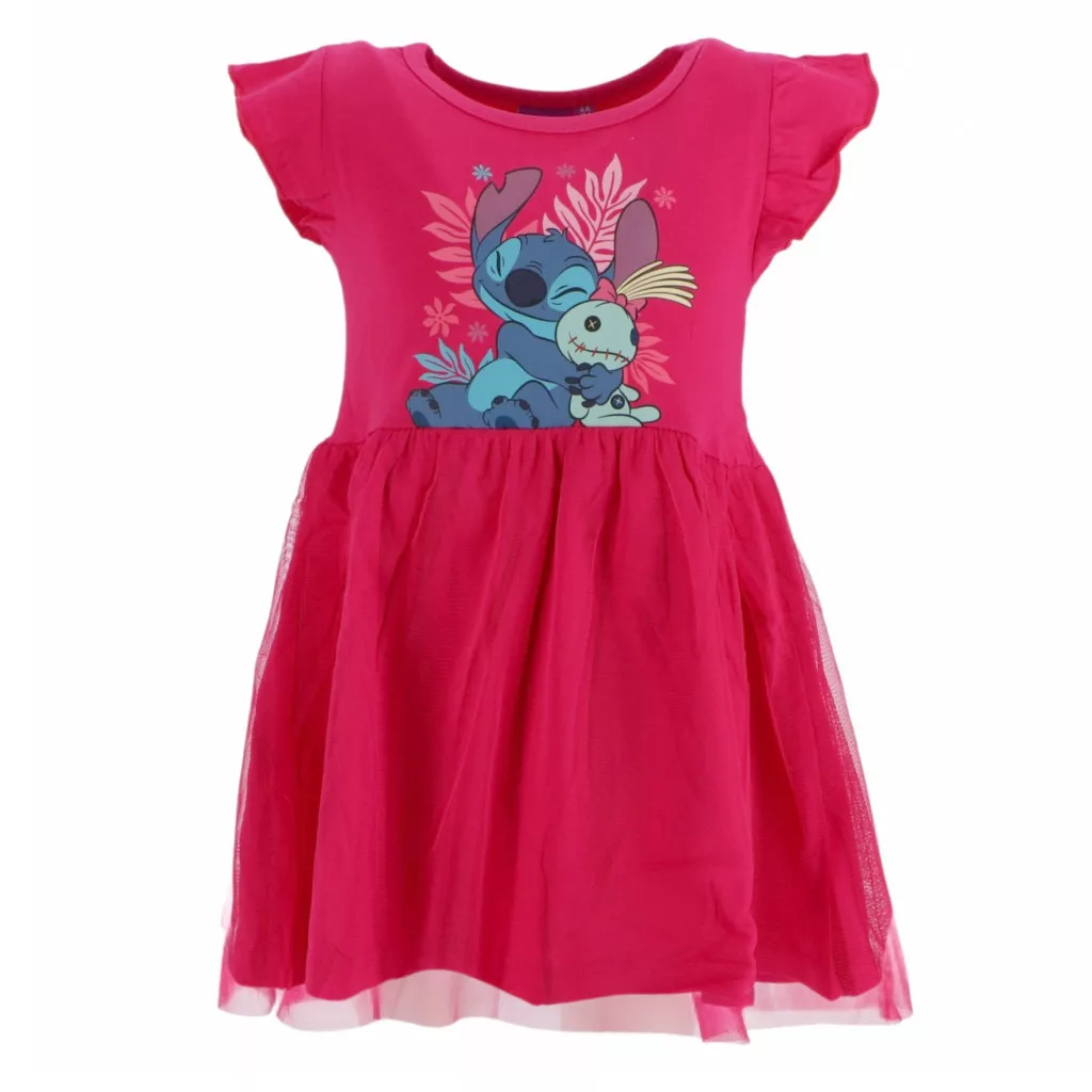 Šaty LILO A STITCH ružové - 5r.