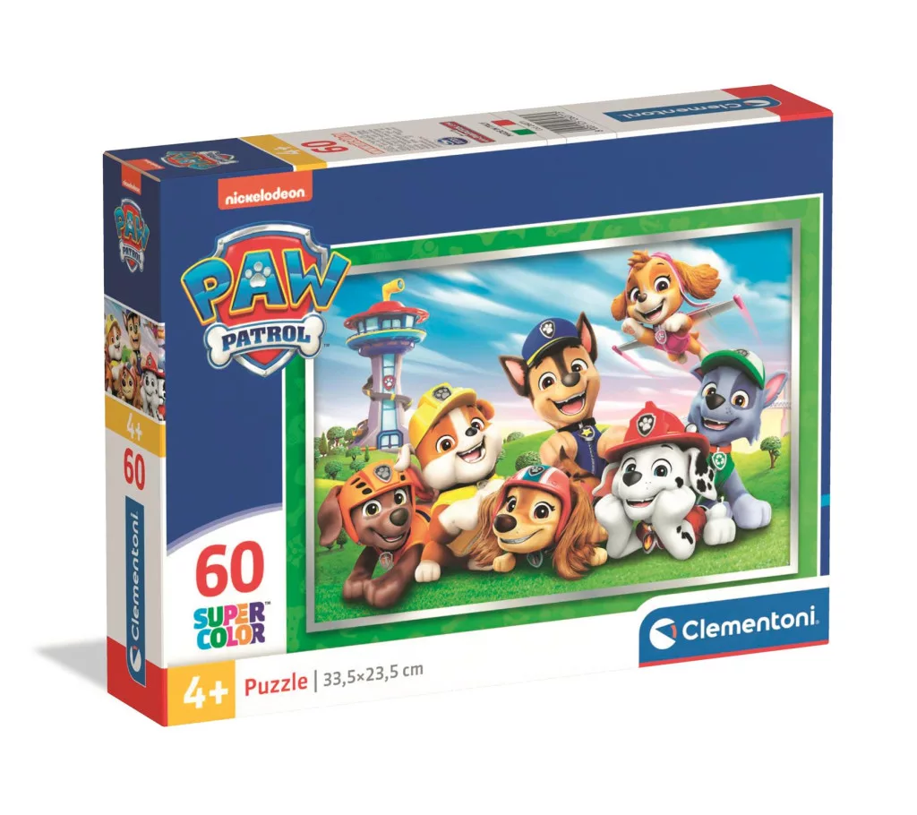 Puzzle 60 dielikov PAW PATROL oddych