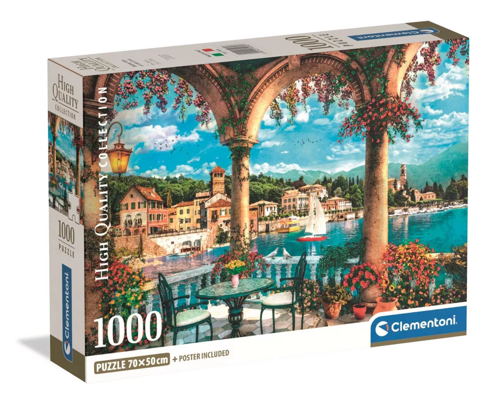 Puzzle 1000 dielikov TALIANSKO jazero