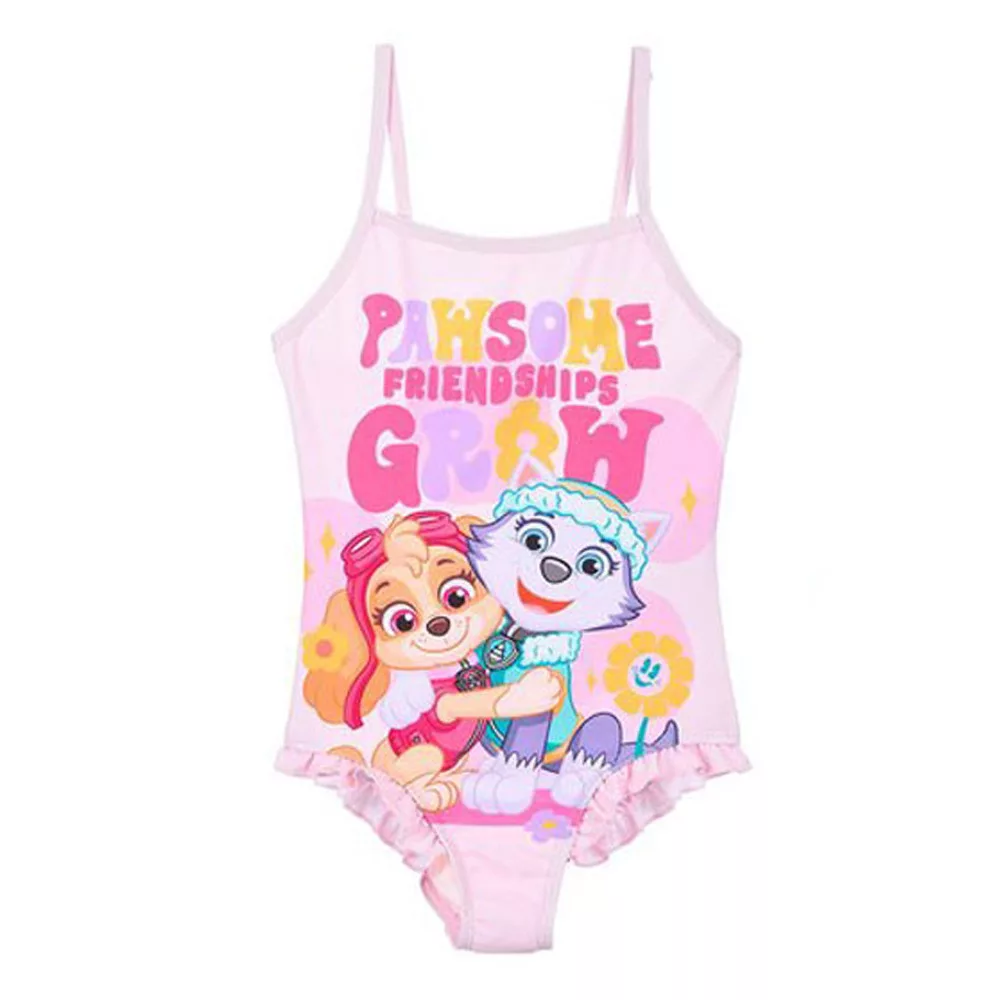 Dievčenské plavky PAW PATROL light pink - 4r.