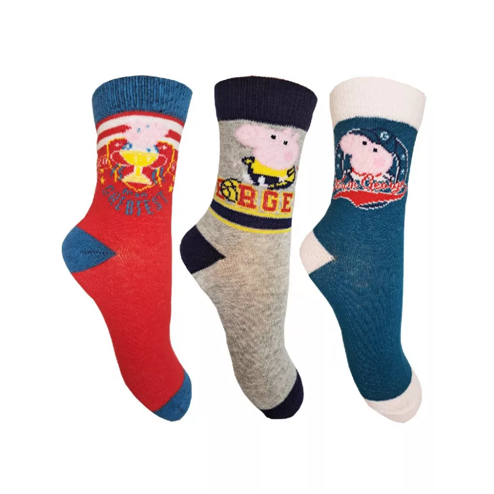 Ponožky 3ks PEPPA PIG - 27/30