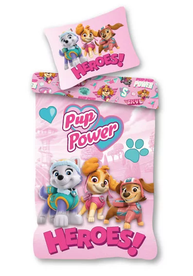 Obliečky 140x200 PAW PATROL hrdinky
