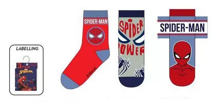 Ponožky 3ks SPIDERMAN - 27/30