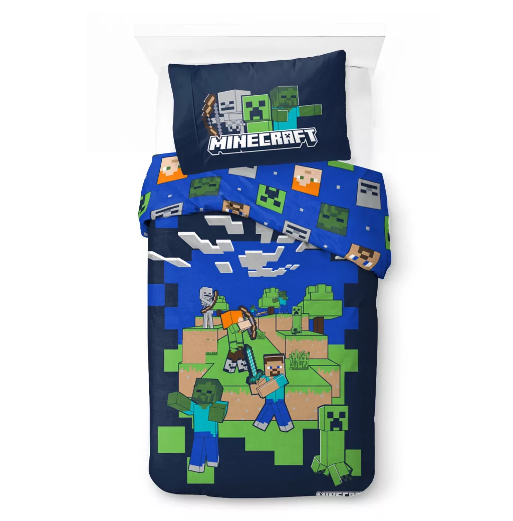 Obliečky 140x200 MINECRAFT back