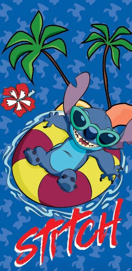 Osuška 70x140 LILO A STITCH leto - rýchloschnúca