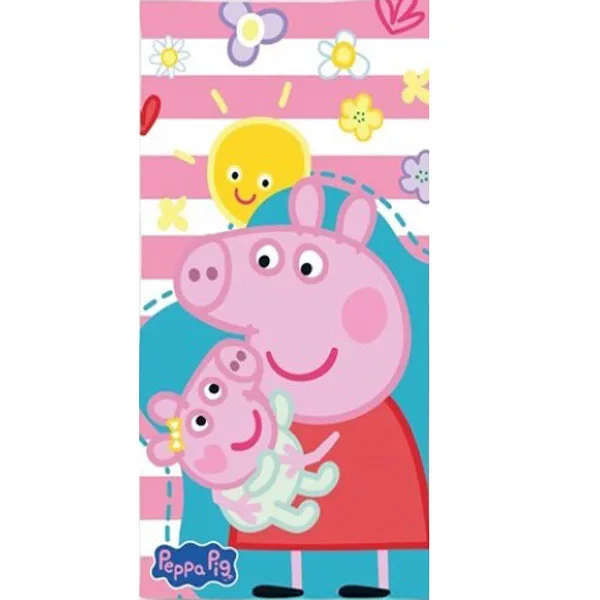 Osuška 70x140 PEPPA PIG little love - rýchloschnúca