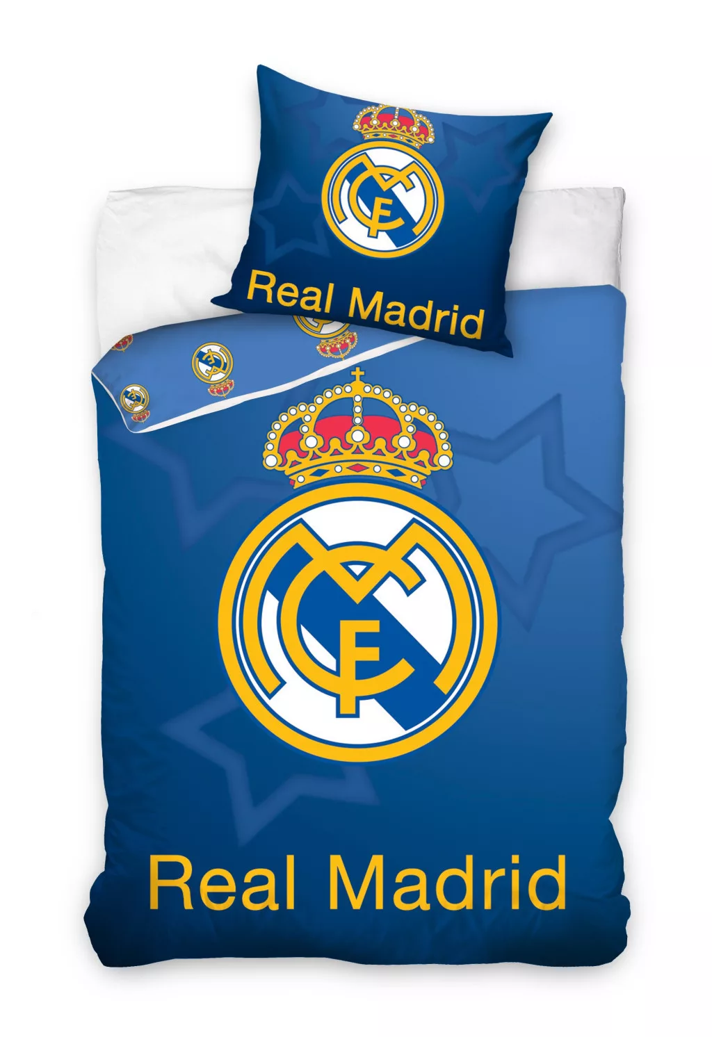 Obliečky 140x200 REAL MADRID star