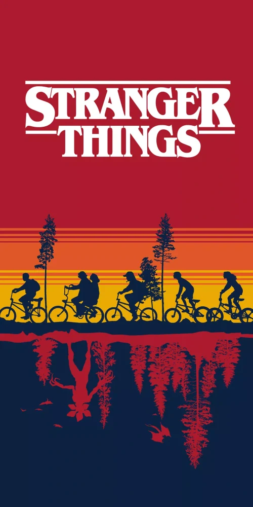 Osuška 70x140 STRANGER THINGS