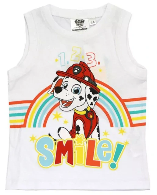 Chlapčenské tielko PAW PATROL smile - 3r.