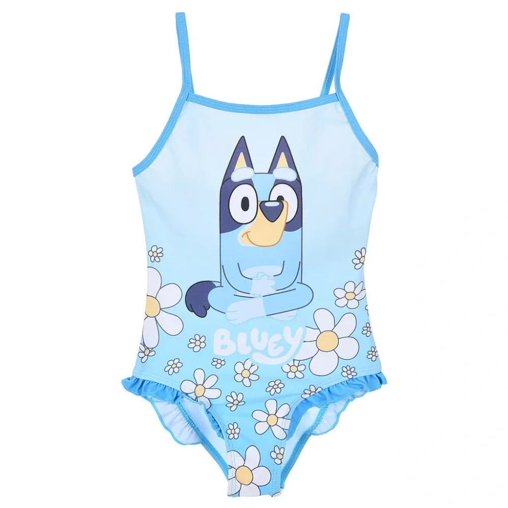 Dievčenské plavky BLUEY modré - 3r.