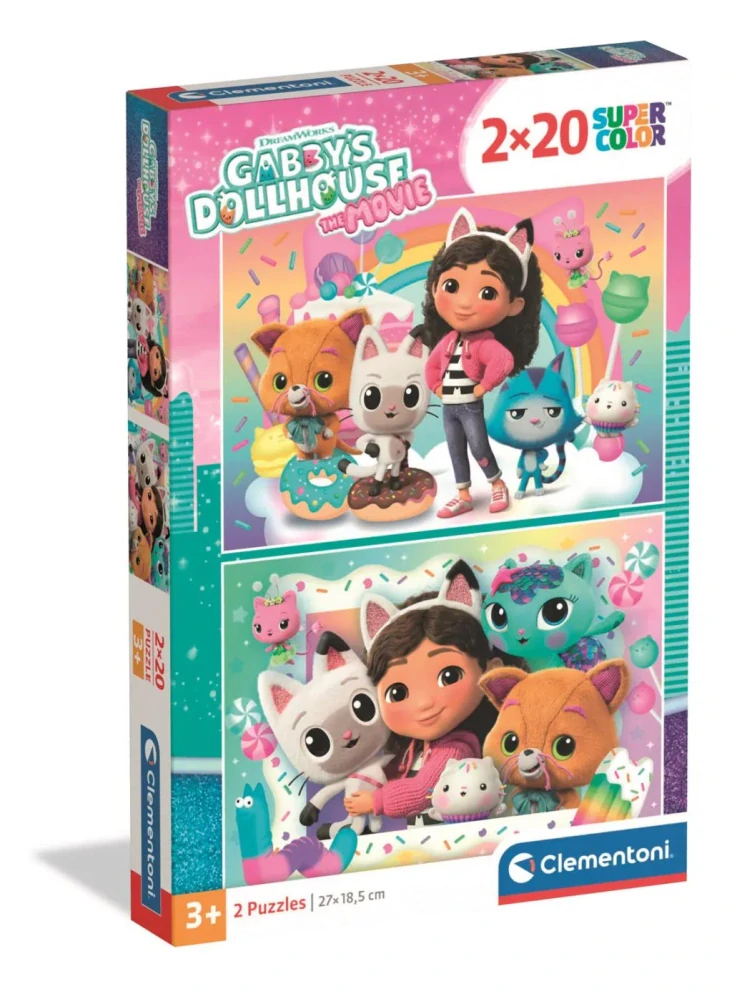 Puzzle 2x20 dielikov GABBY sweet