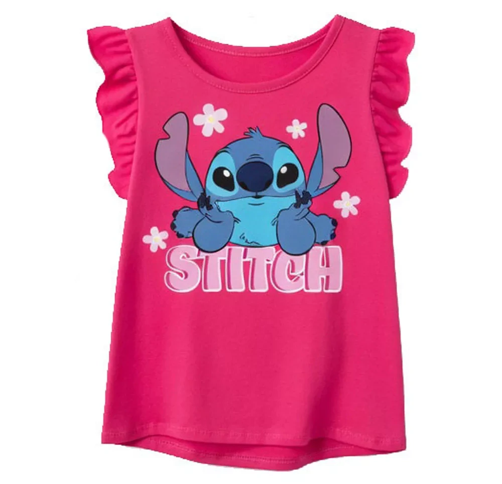 Tričko s krátkym rukávom LILO A STITCH smile 01 - 4r.