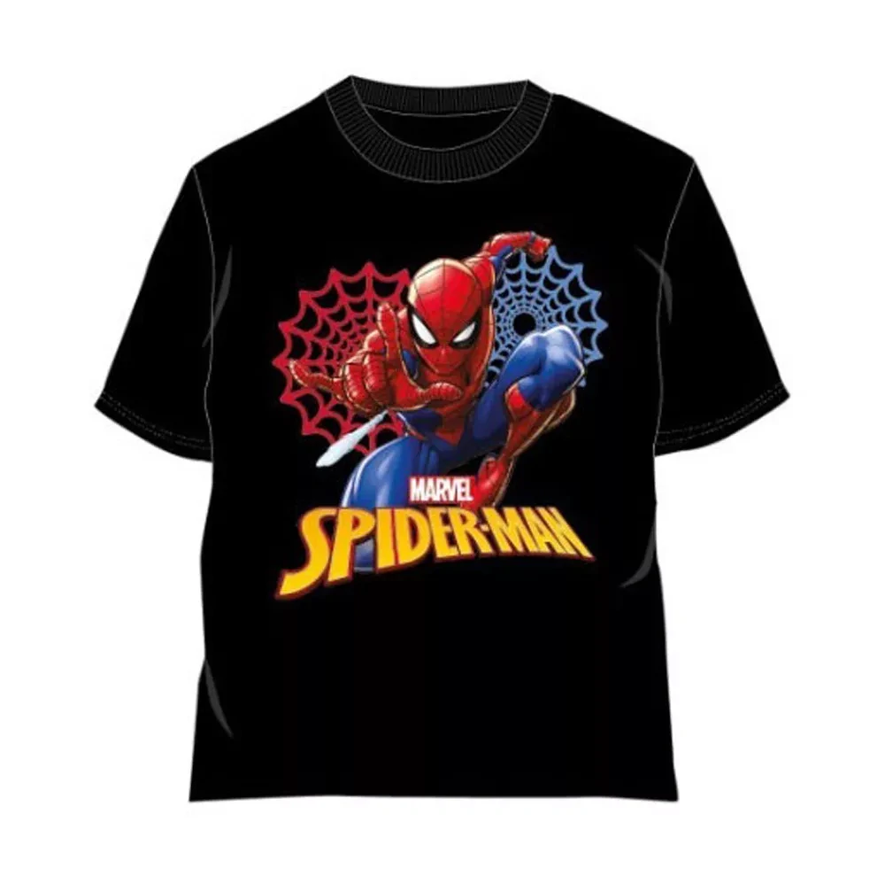 Tričko s krátkym rukávom SPIDERMAN black - 3r.