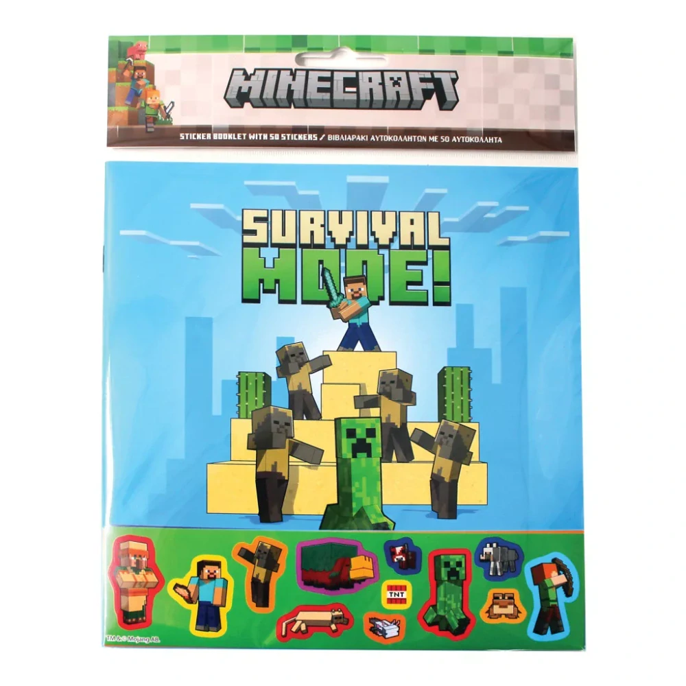 Nálepkový album MINECRAFT