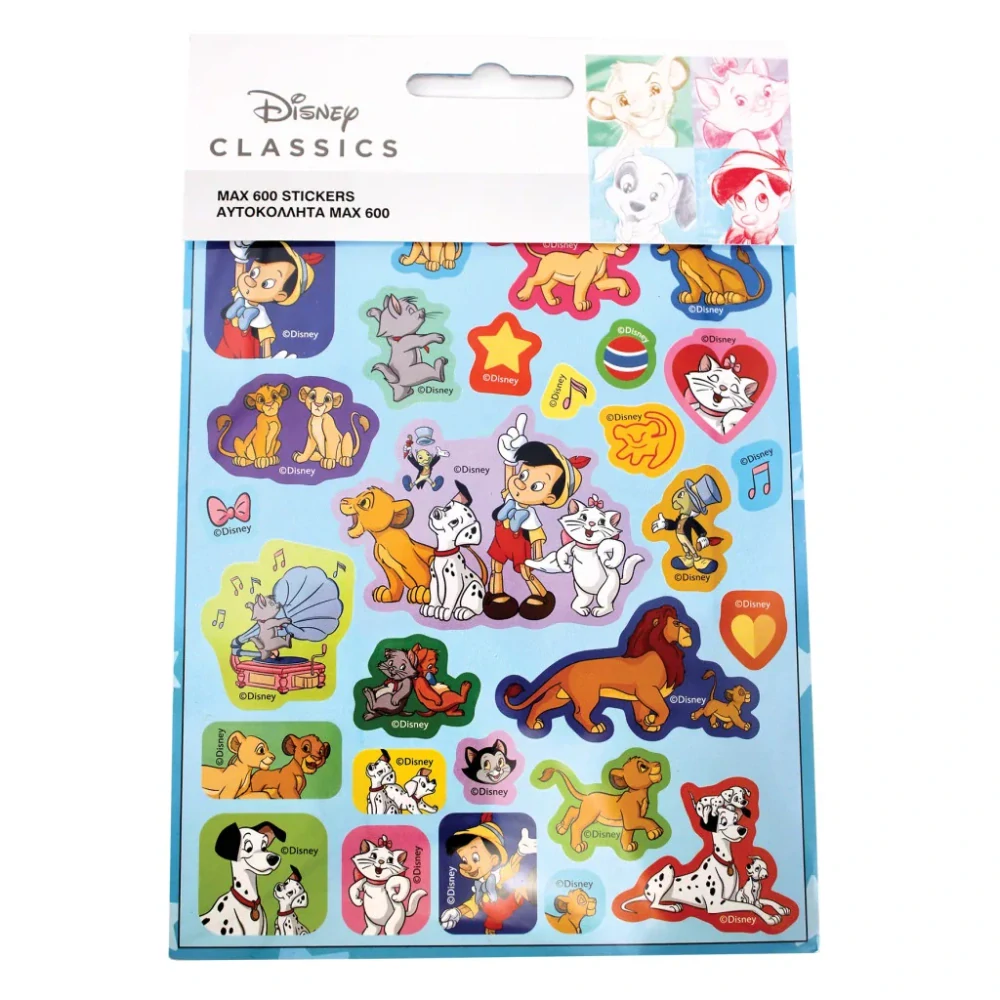 Sada nálepiek DISNEY (600ks)