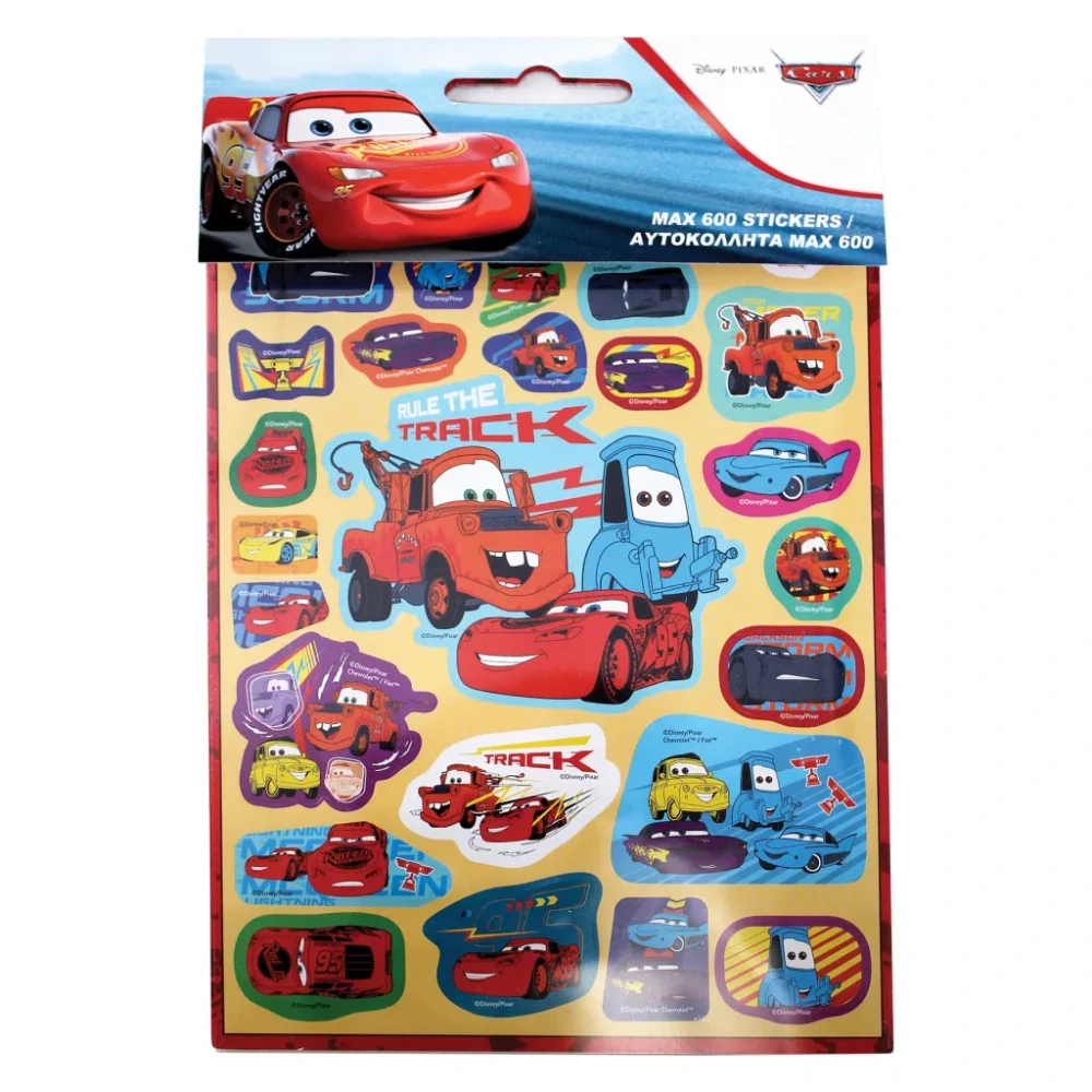 Sada nálepiek CARS (600ks)