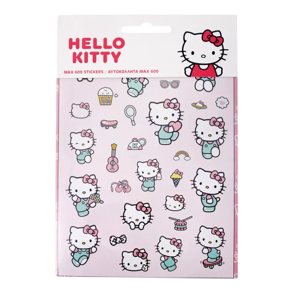 Sada nálepiek HELLO KITTY (600ks)