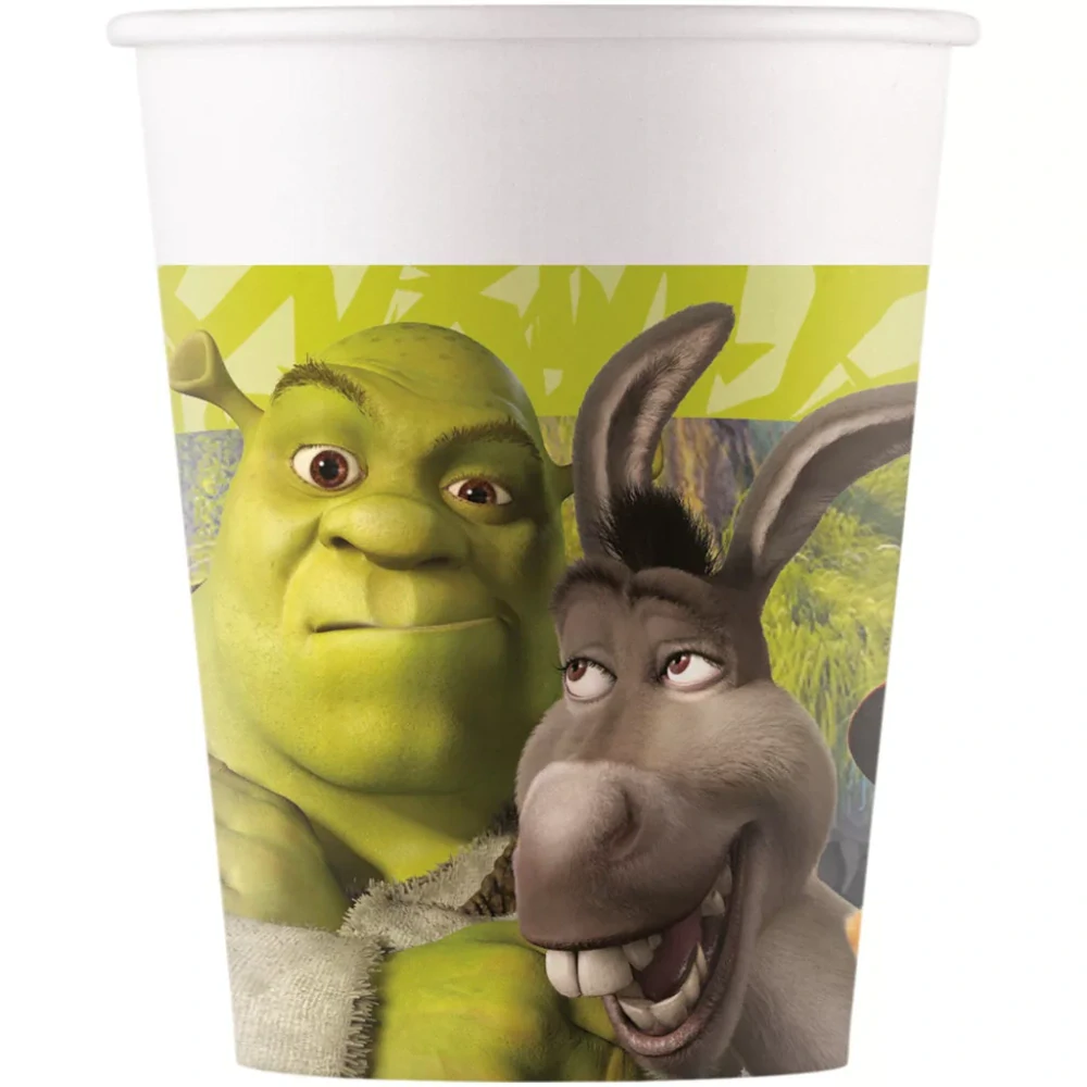Papierový pohár 200ml SHREK