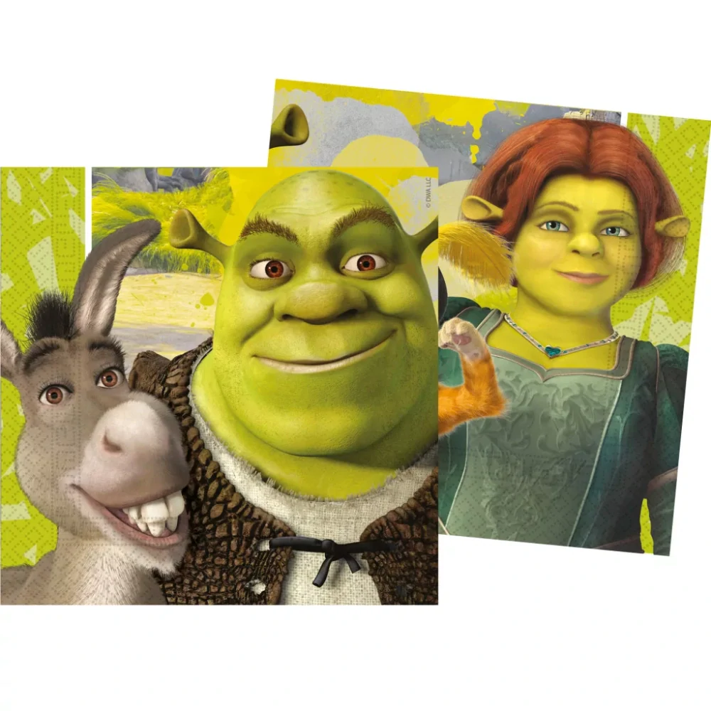 Servítky (20ks) SHREK