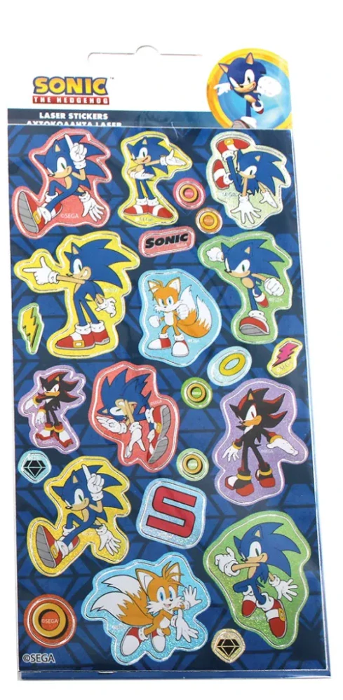 Holografické nálepky SONIC