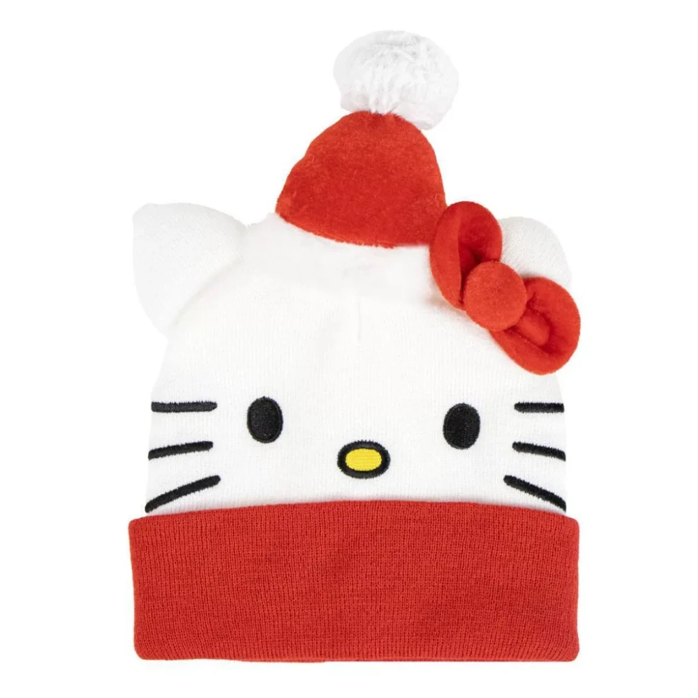 Čiapka HELLO KITTY vianoce