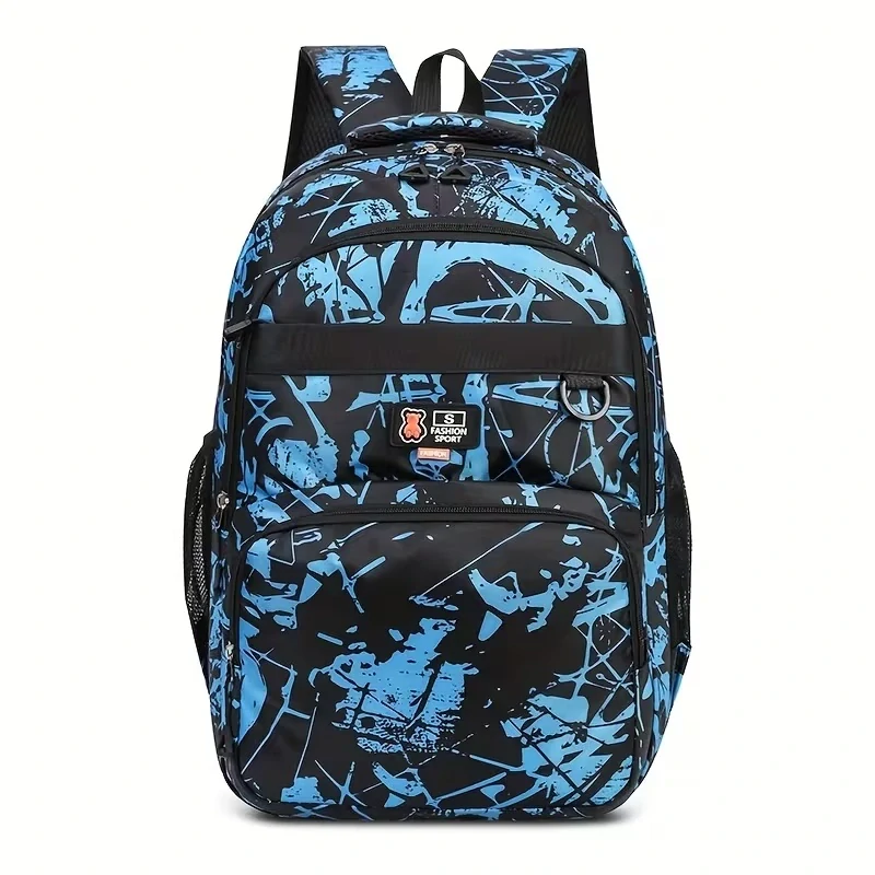 Školská taška FASHION SPORT modrá 44cm