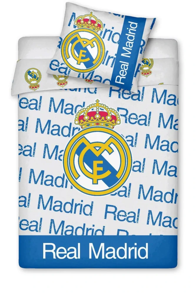 Obliečky 140x200 REAL MADRID royal