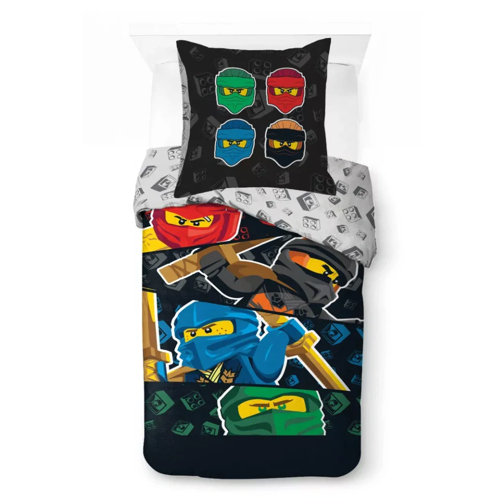 Obliečky do postieľky 100x135 LEGO NINJAGO zmysel