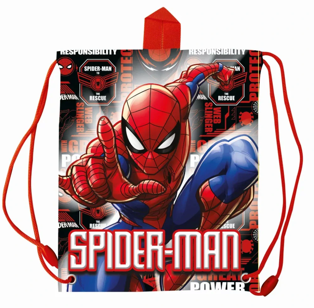 Sťahovacie vrecko SPIDERMAN bojovník 30cm