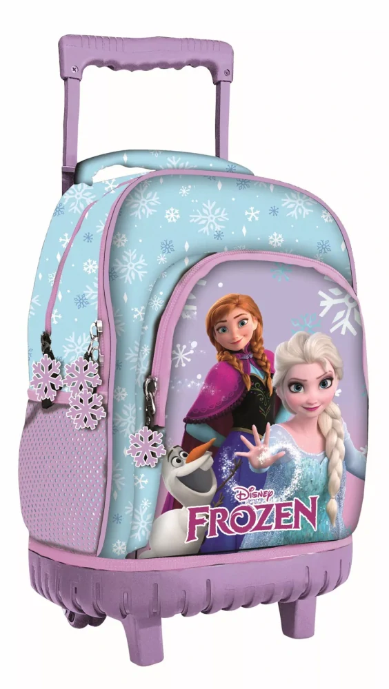 Školská taška na ťahanie FROZEN winter 44cm