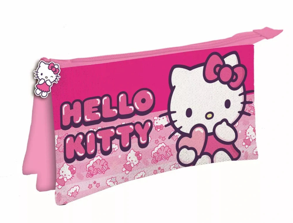 3-komorový peračník HELLO KITTY pink